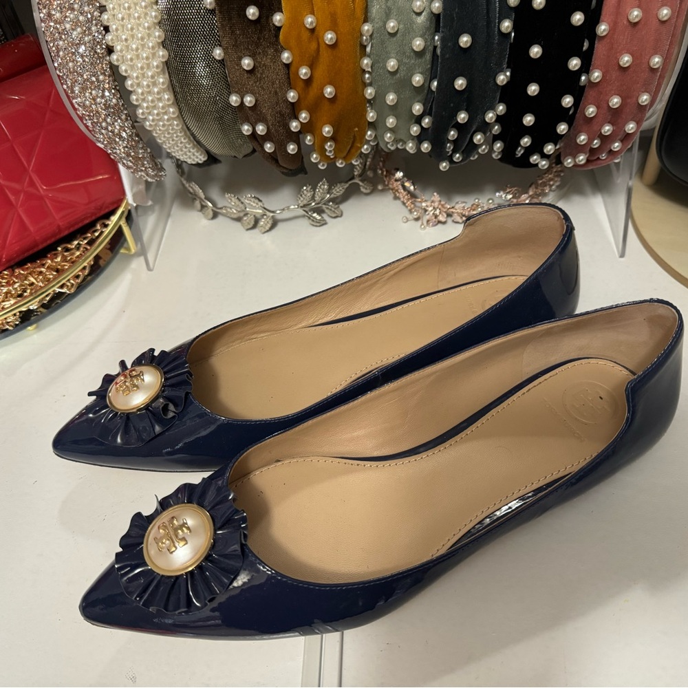 Tory Burch flats like new